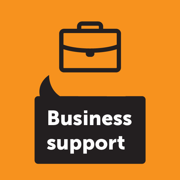 Business support logo