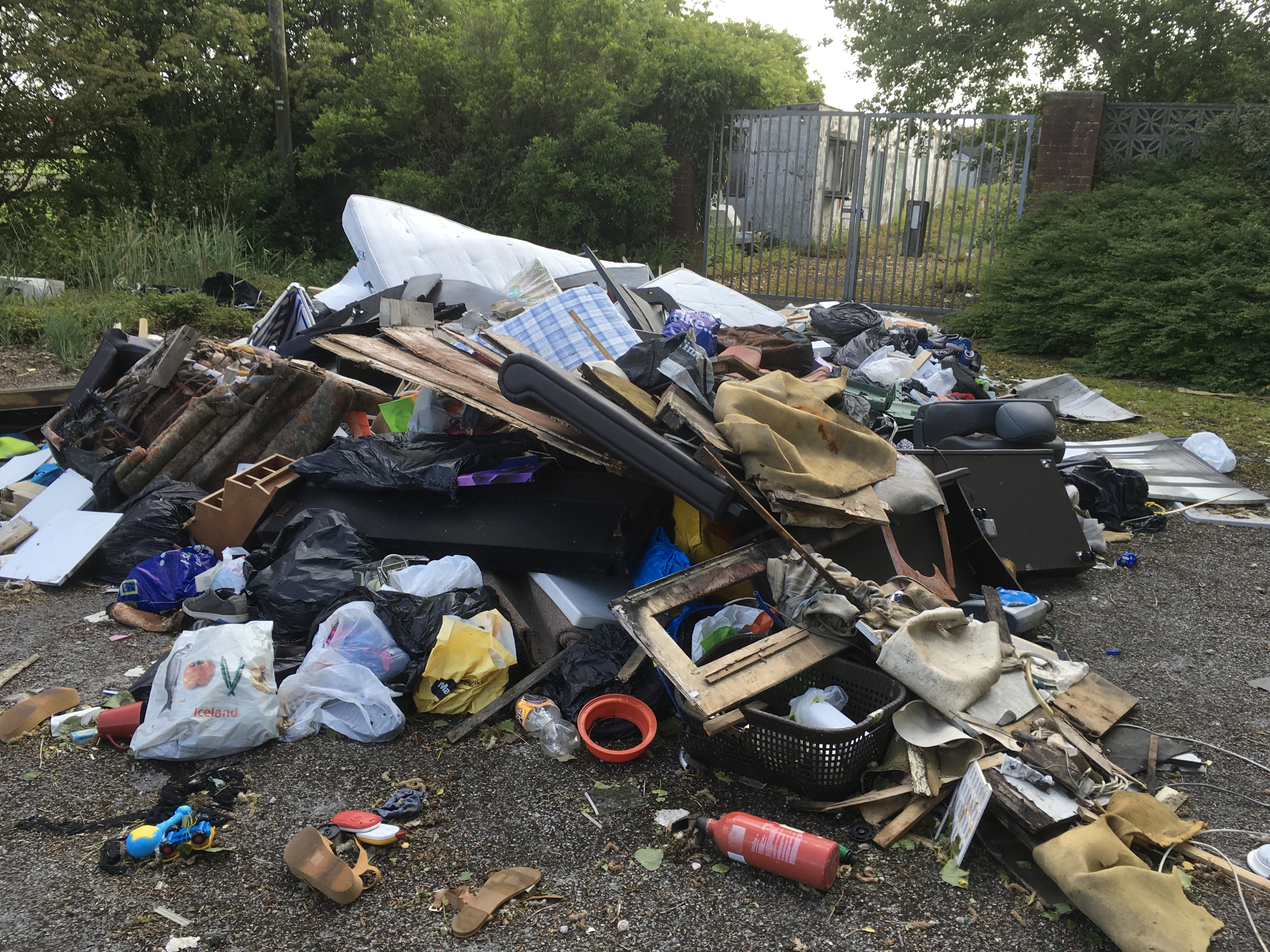 Richard James fly tipping case