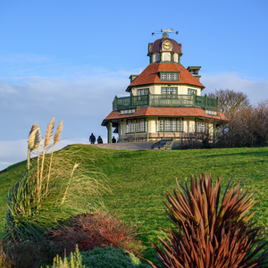 A bright sunny image of The Mount Pavilion