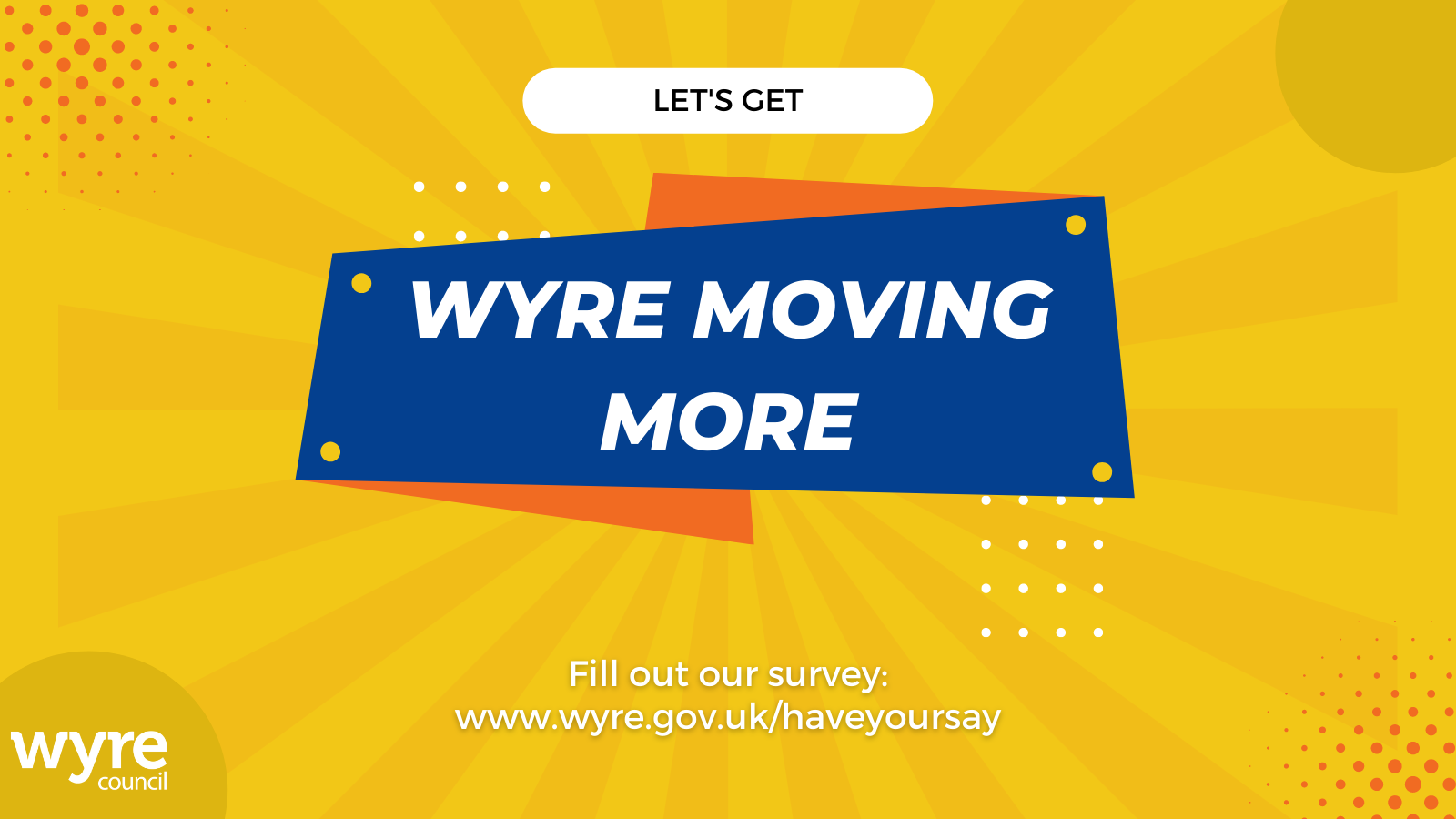 Image saying Wyre Moving More
