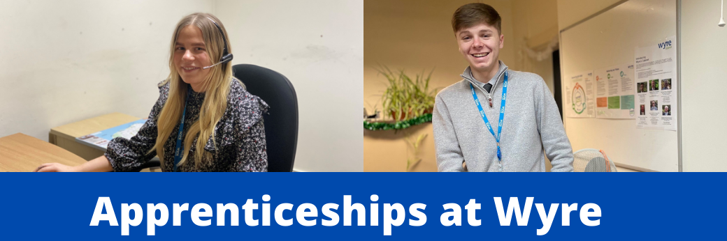 Wyre council apprentices at work