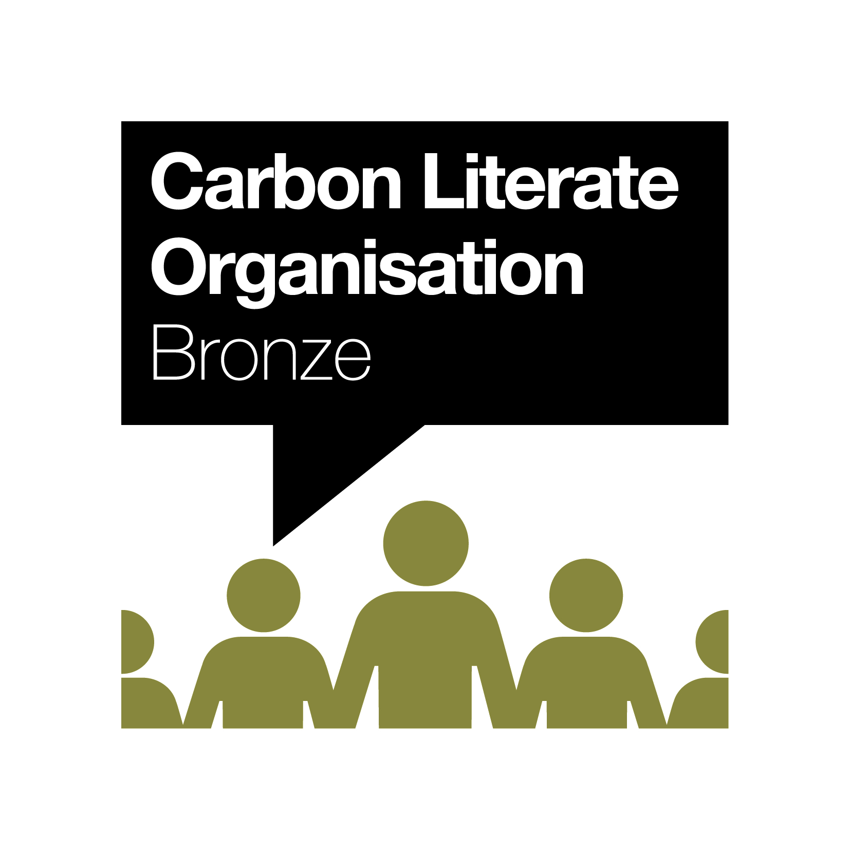 Bronze Carbon Literate Organisation Logo