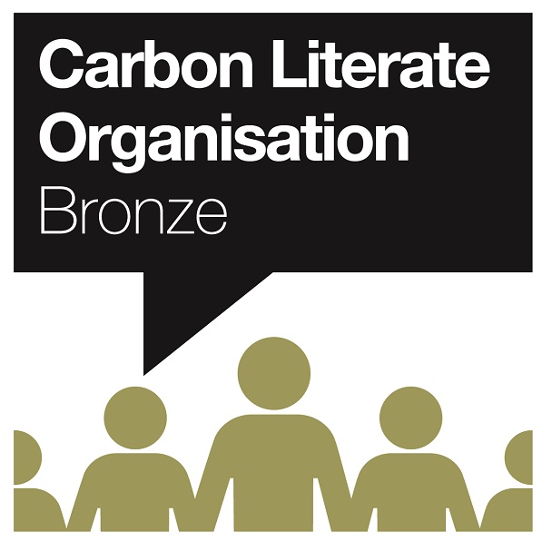 Logo for bronze Carbon Literate Organisation award.