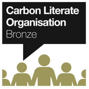Carbon literate organisation bronze award logo