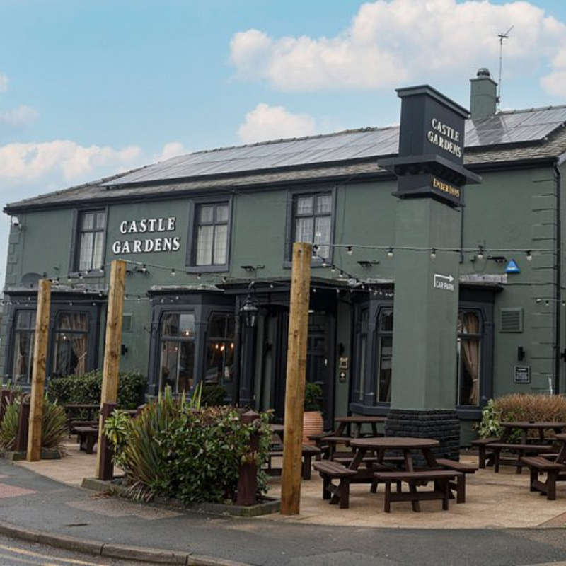 Exterior image of the Castle Gardens