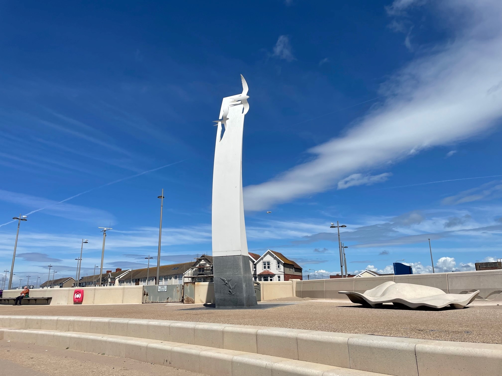 Sea swallow sculpture