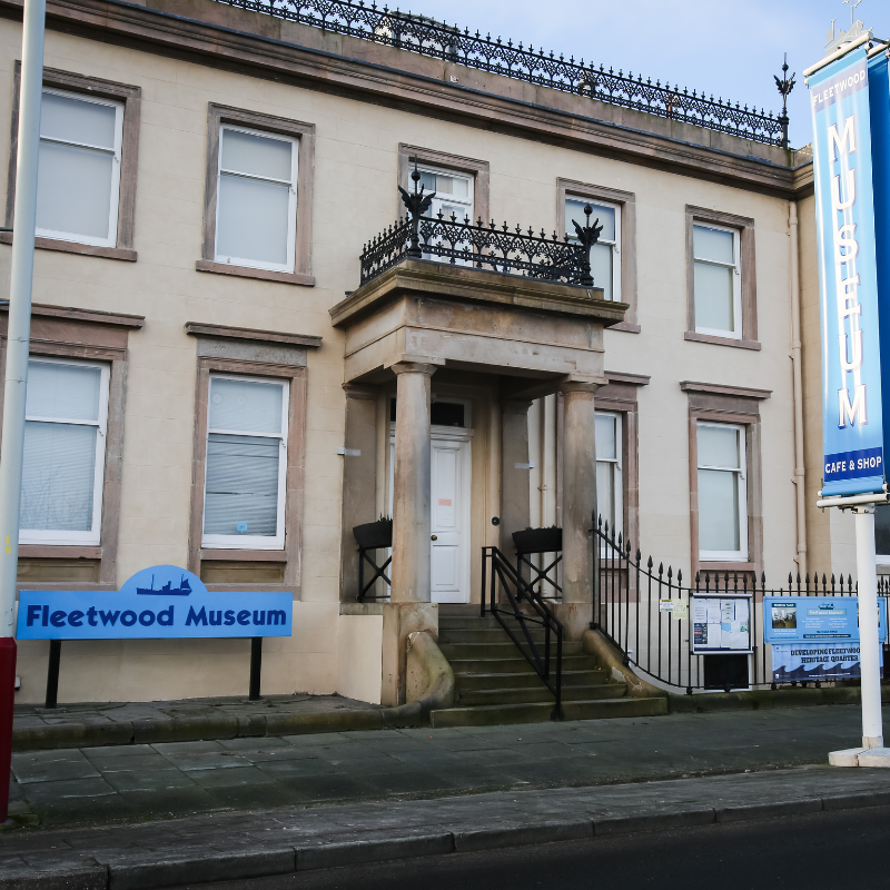 Image of front of Fleetwood Museum