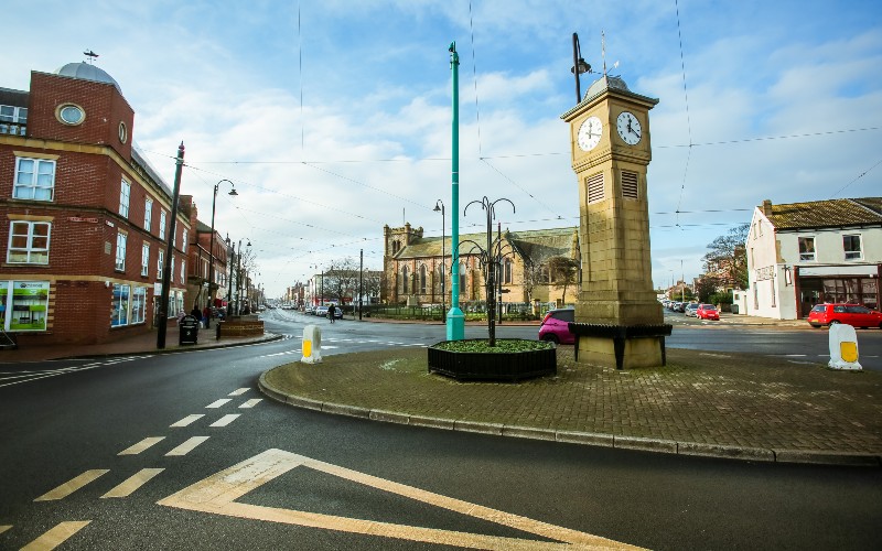 Fleetwood high street.