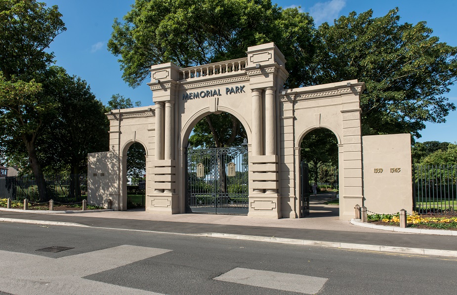 Memorial Park main entrance