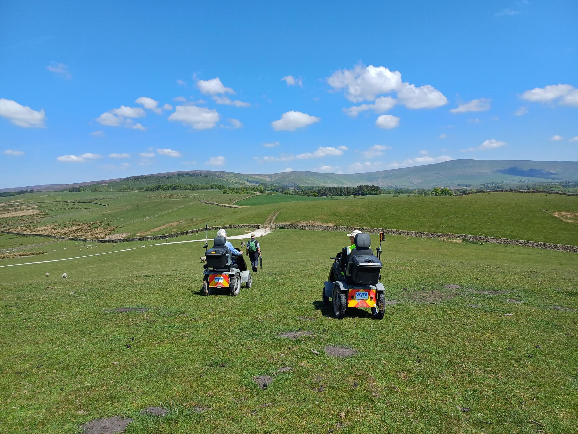 Langden and haredon valleys tramper trek bowland