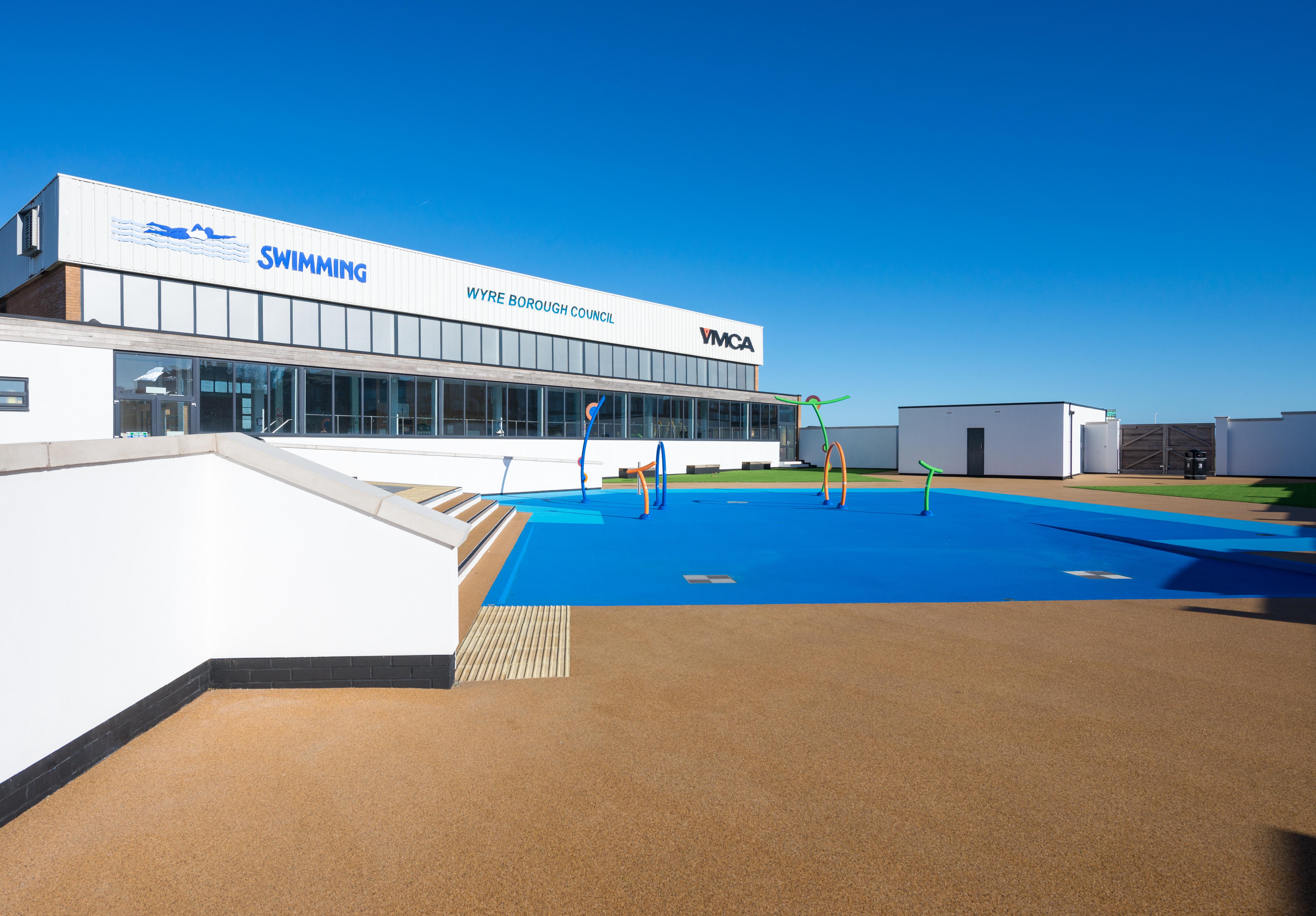 Fleetwood YMCA splash pad