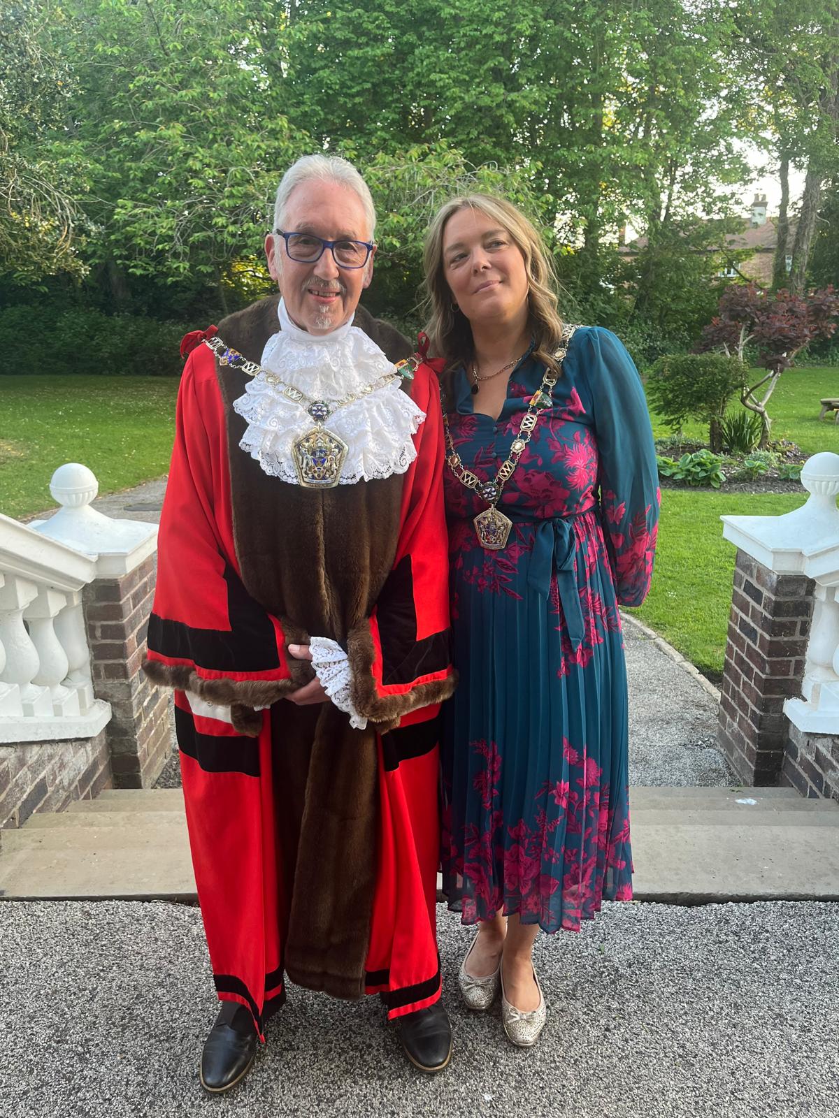 Councillor Steve Nicholls and Councillor Jane Preston