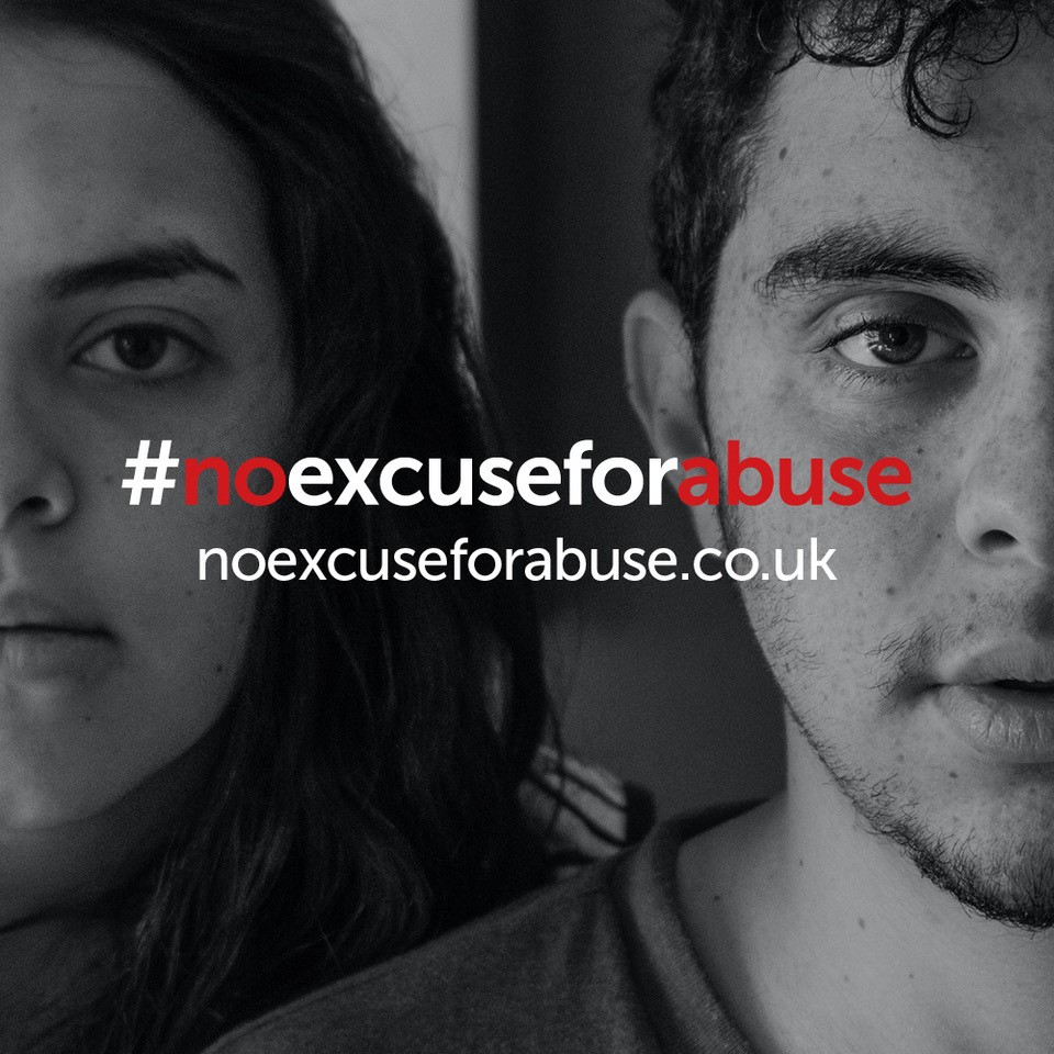 No excuse for abuse campaign image