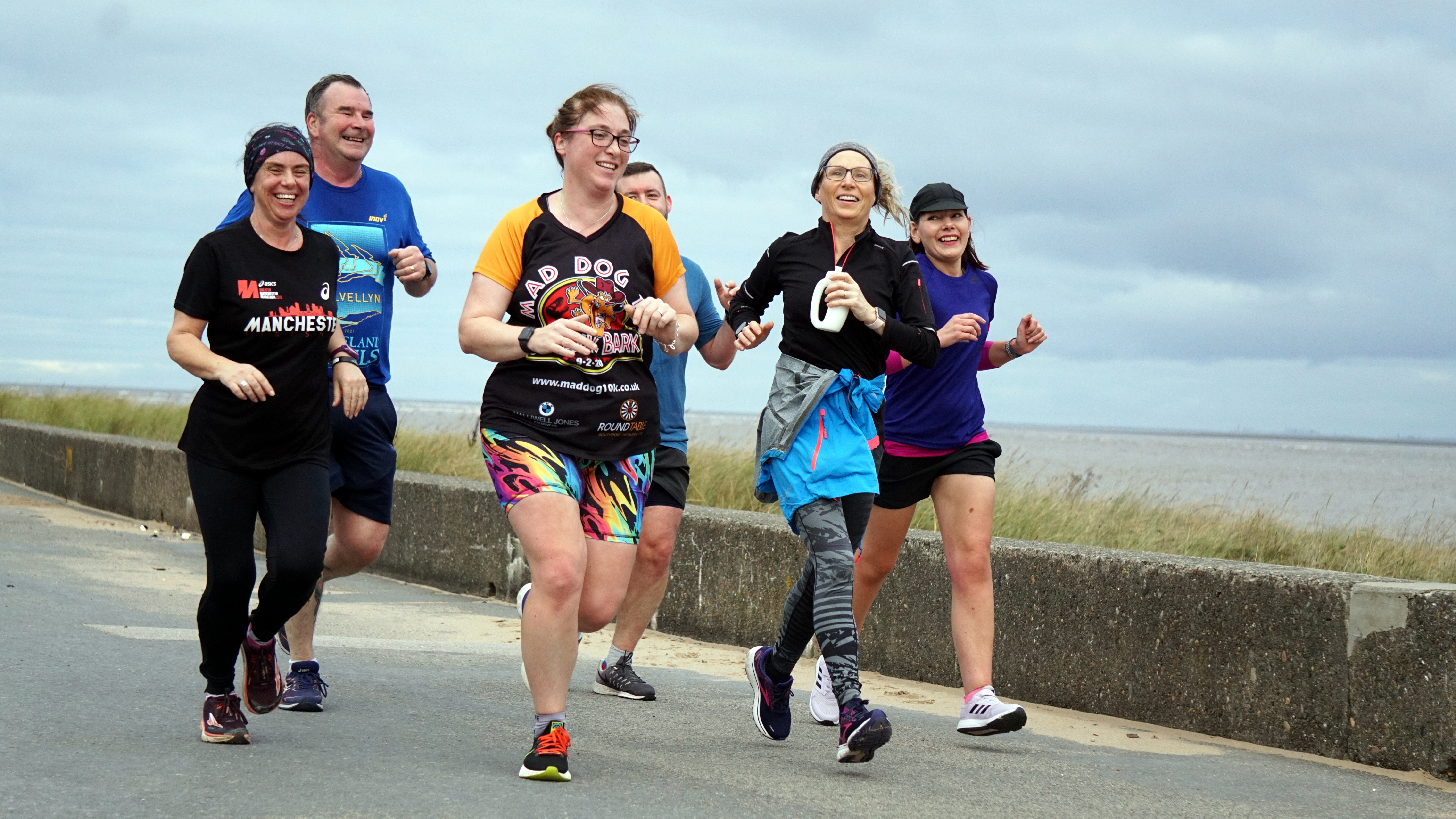 Group of park runners