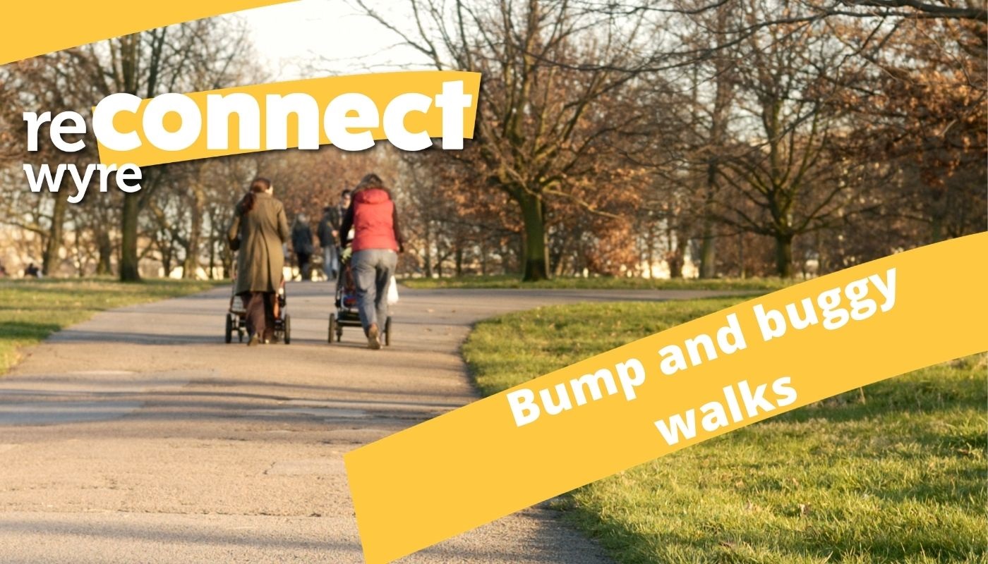 Mothers walking with prams