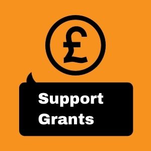 Support grants graphic