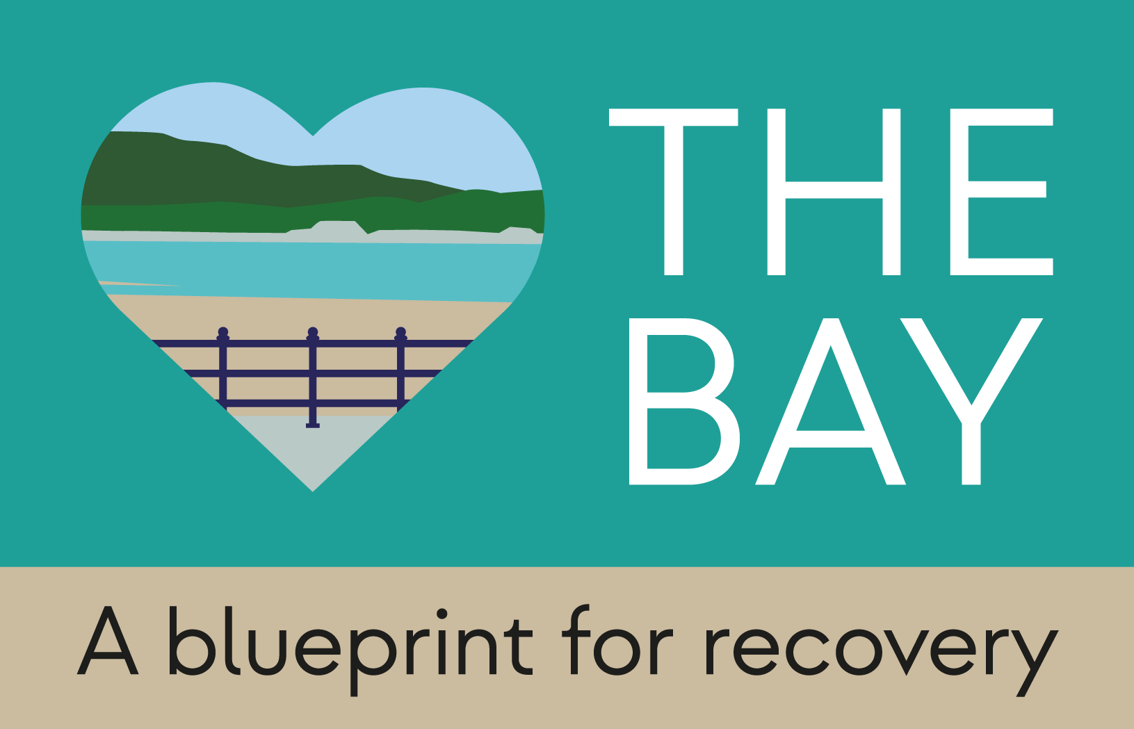 Decorative logo to promote the Bay project