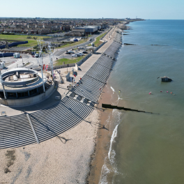 Cleveleys seafront Cafe Cove