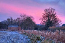 Wyre winter scene