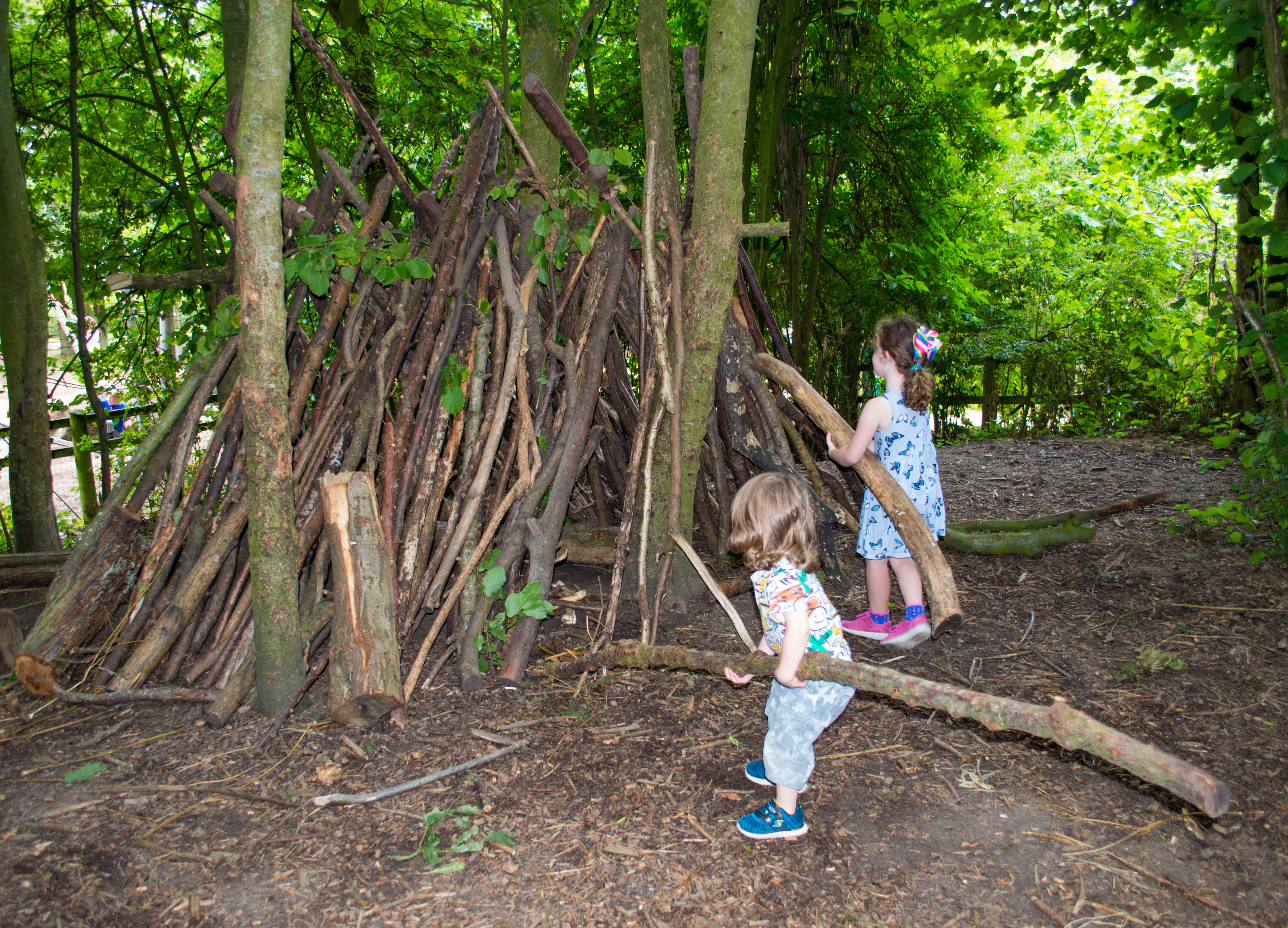 Wyre estuary country park den building