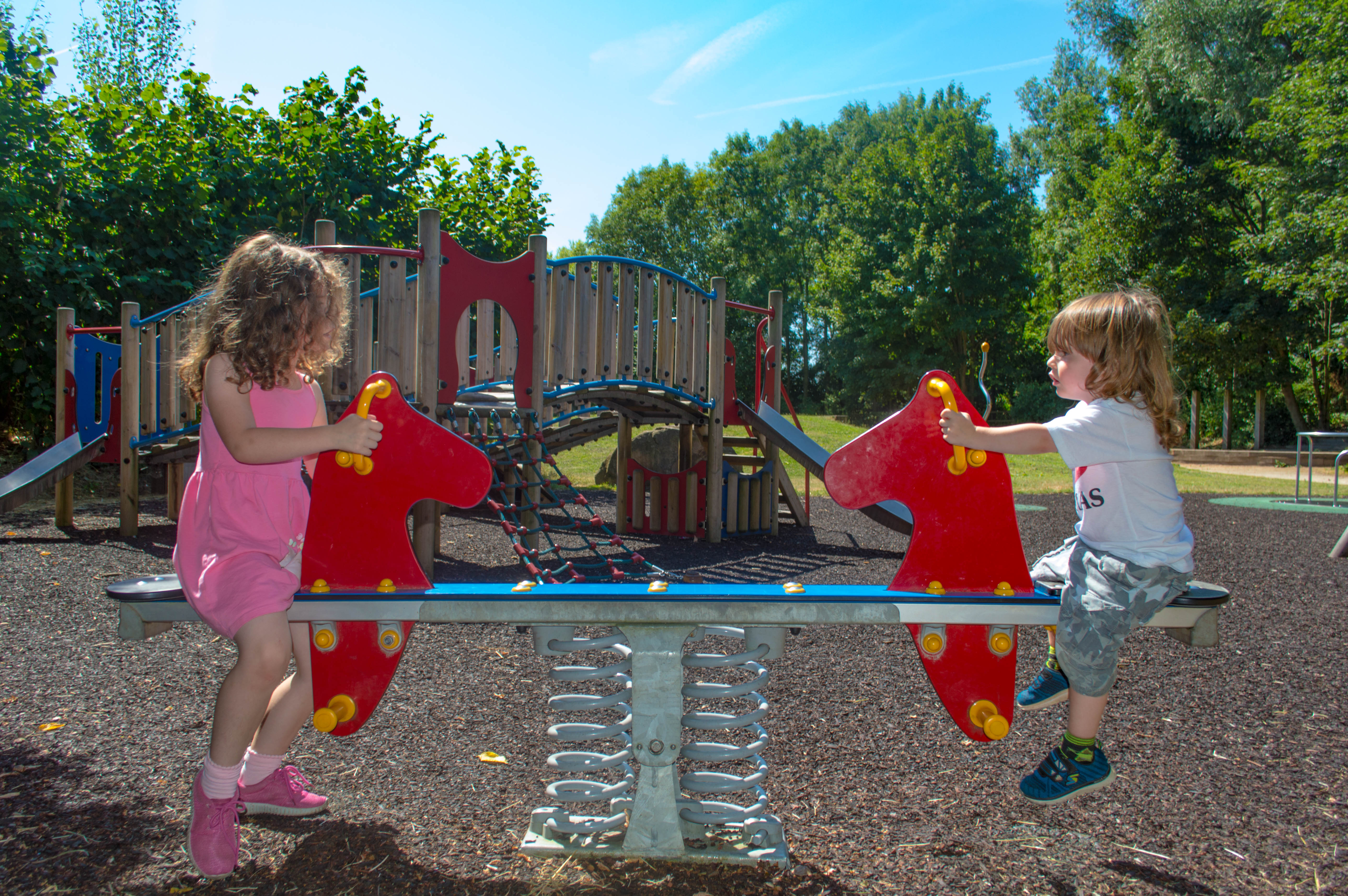 Wyre estuary county park young childrens play area