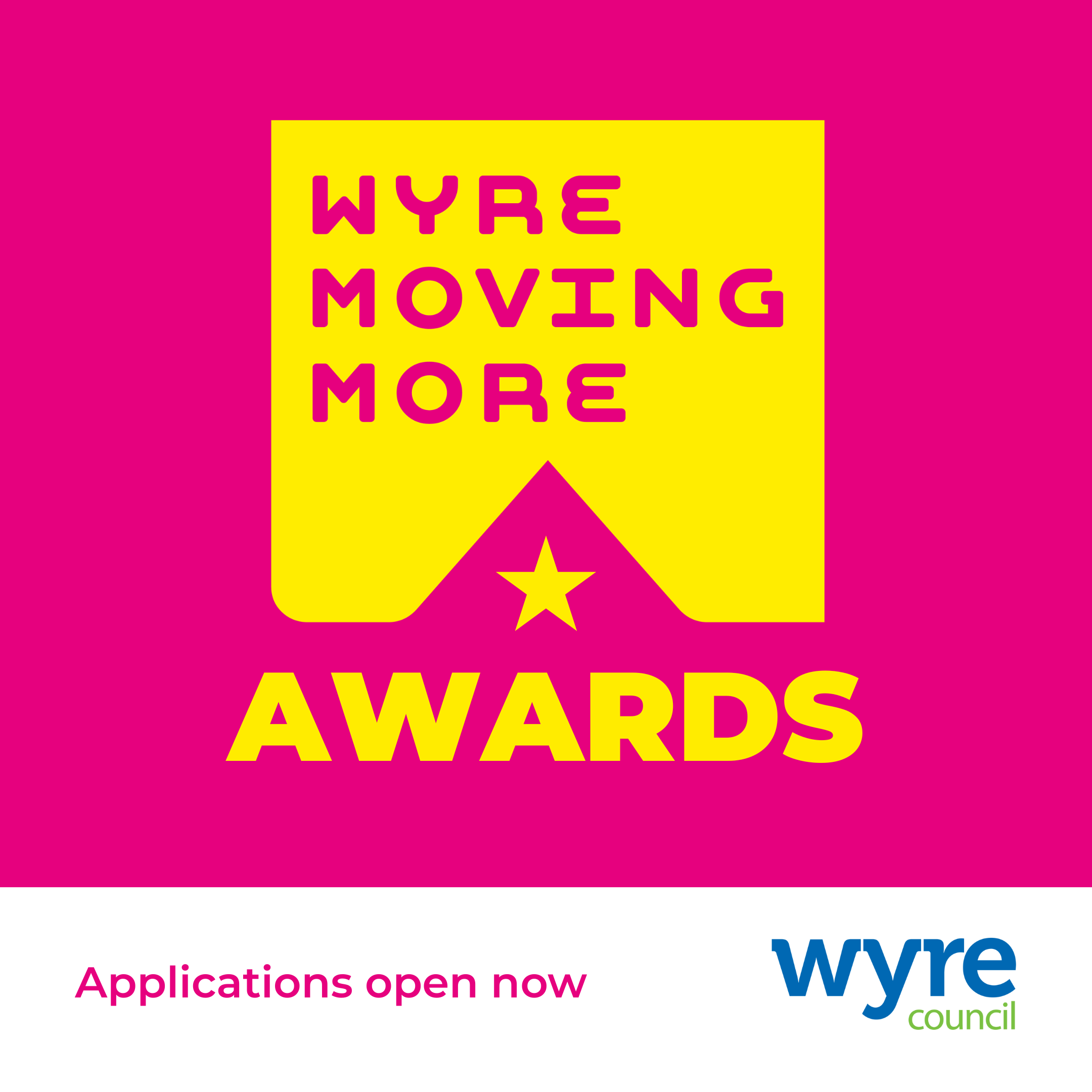 Wyre moving more awards logo