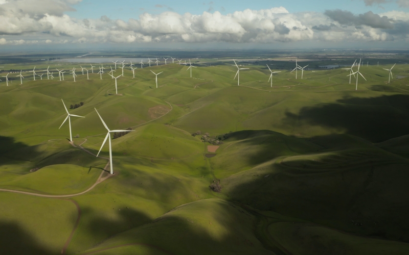 climate change, wind turbines